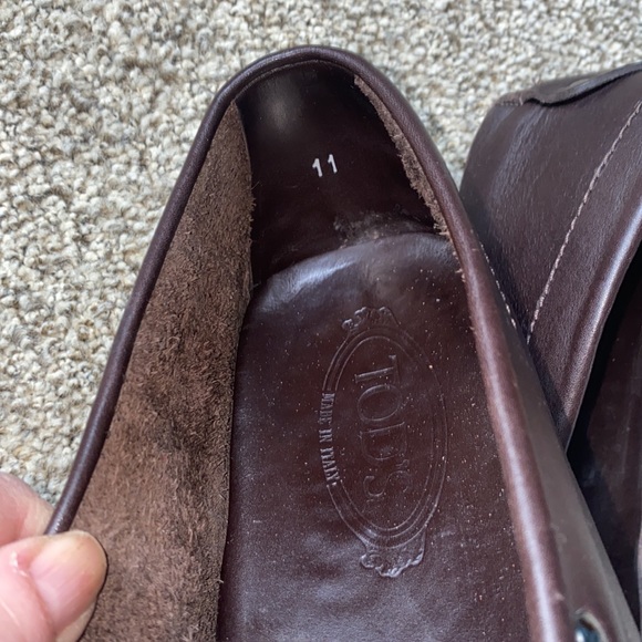 TOD's Leather Driving Loafers 11 - Picture 8 of 8